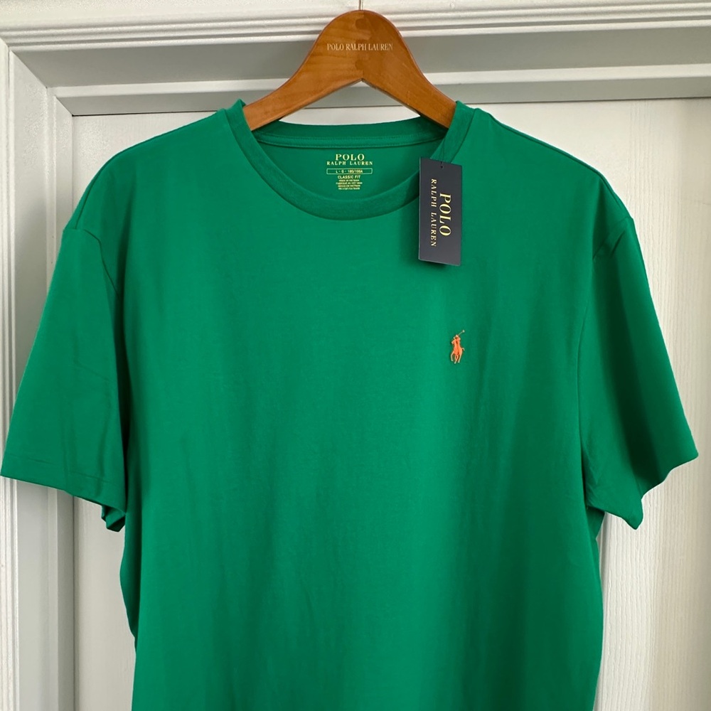 Ralph Lauren Men's Vibrant Green Tee